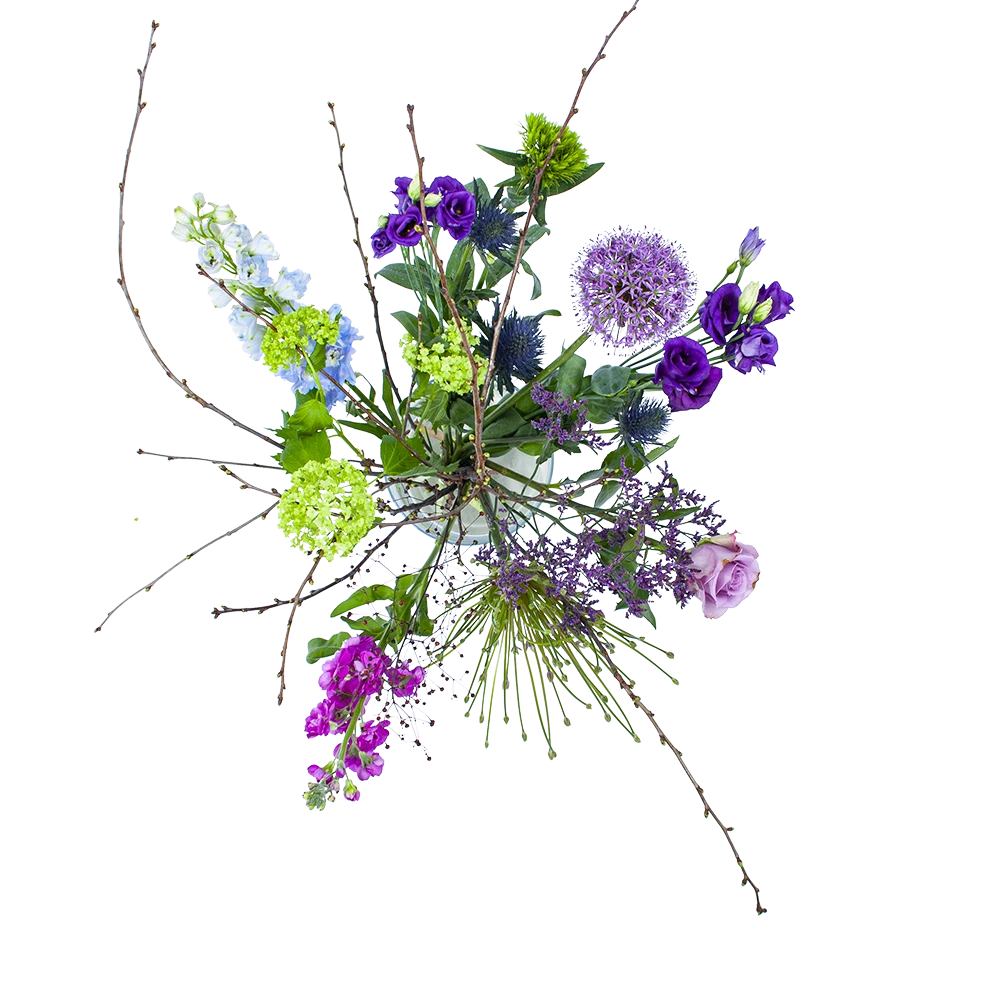 Boeket Biezen Middel