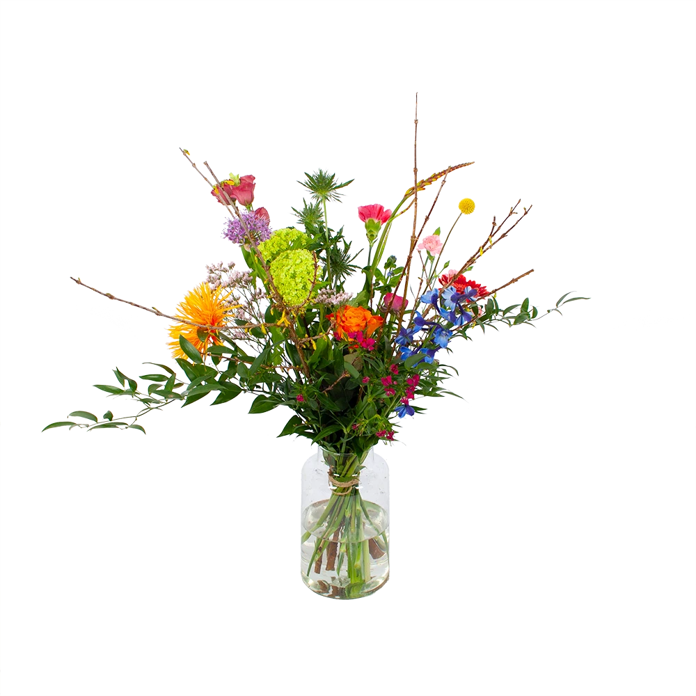 Boeket Kleurrijke Verrassing Middel