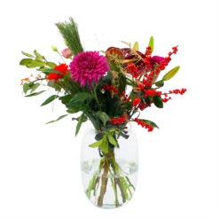 Boeket Liefdevolle Kerst Middel