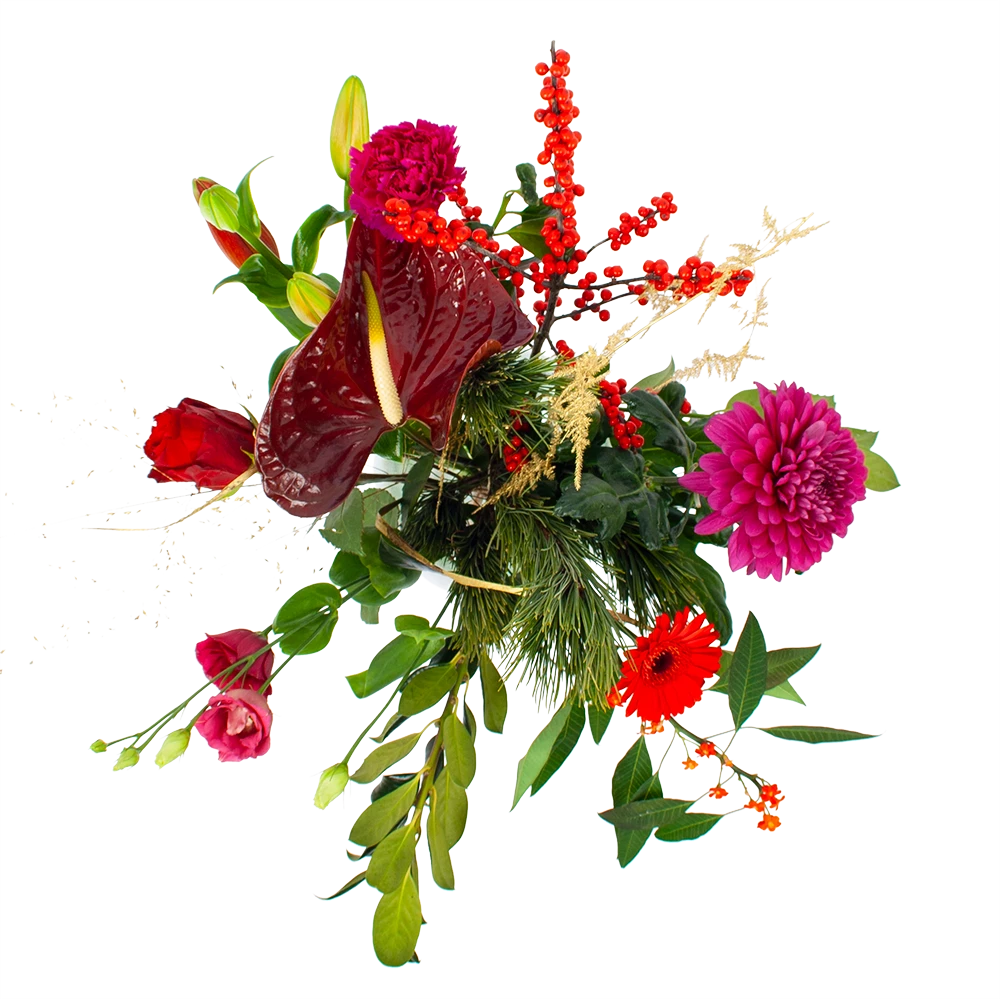 Boeket Liefdevolle Kerst Klein - Afbeelding 2