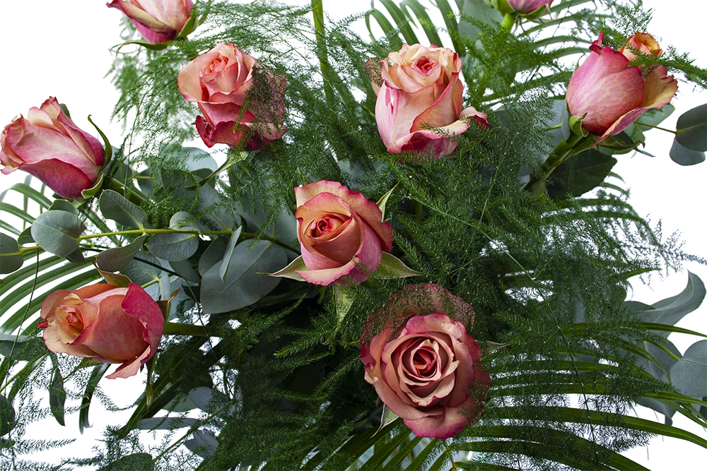 Boeket Rosa Roze Klein - Afbeelding 3