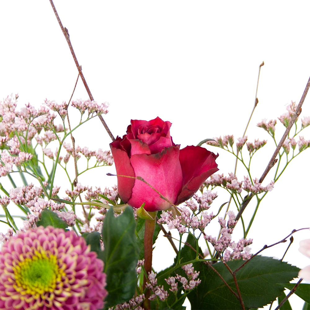 Boeket Roze Verrassing Middel - Afbeelding 3