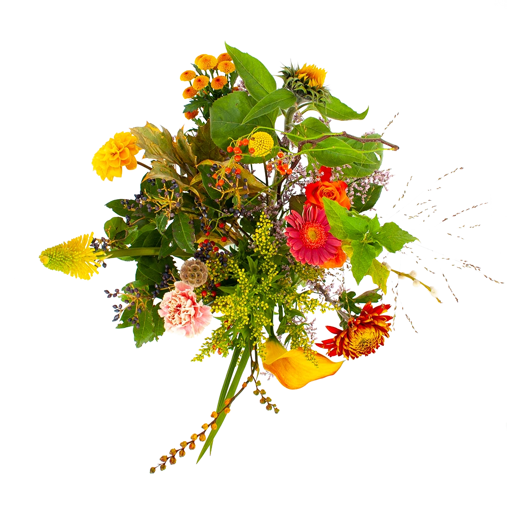 Boeket Vrolijk Klein - Afbeelding 2