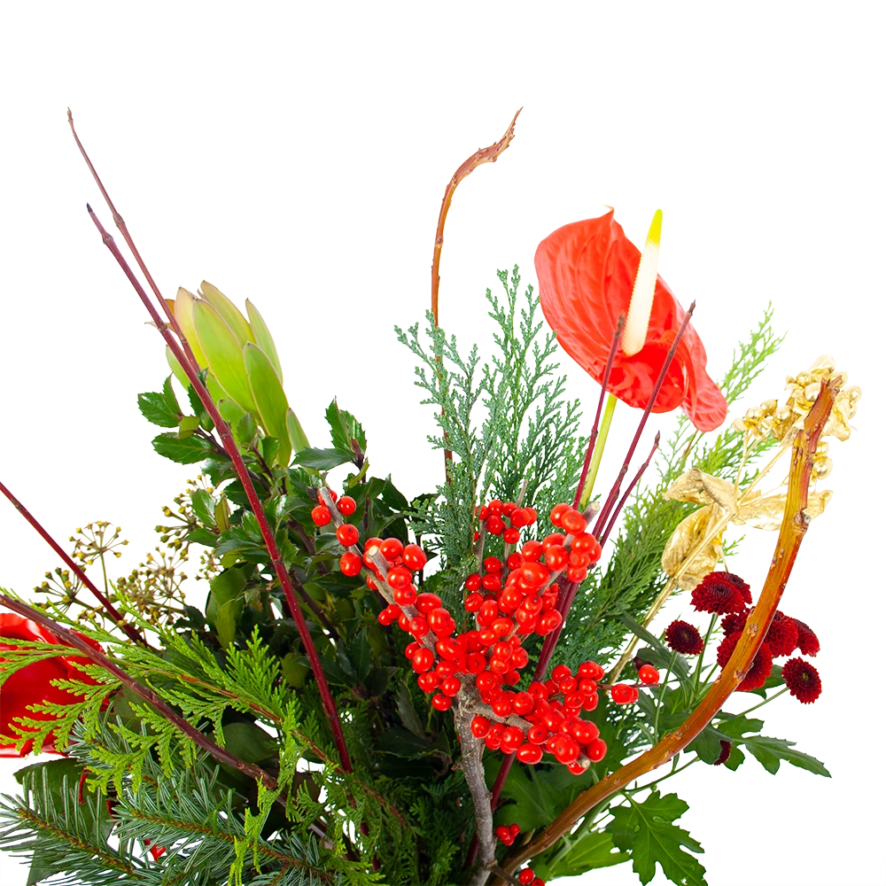 Boeket Winterpret Groot - Afbeelding 3