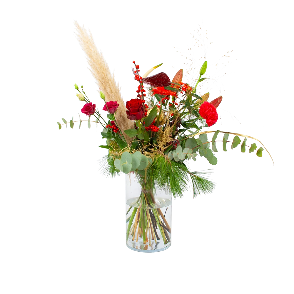 Boeket Winterse Pluim Middel