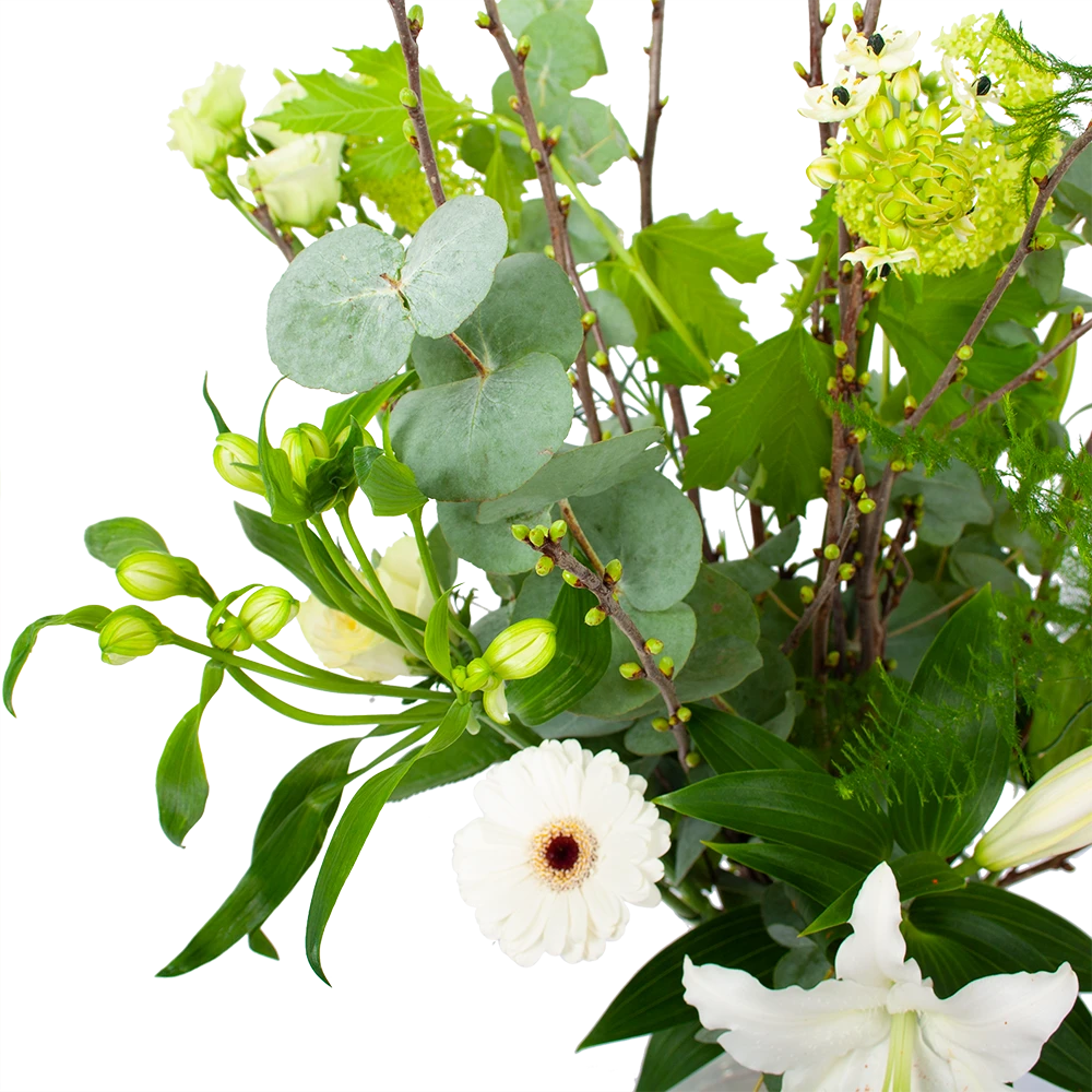 Boeket Witte Winter Groot - Afbeelding 2