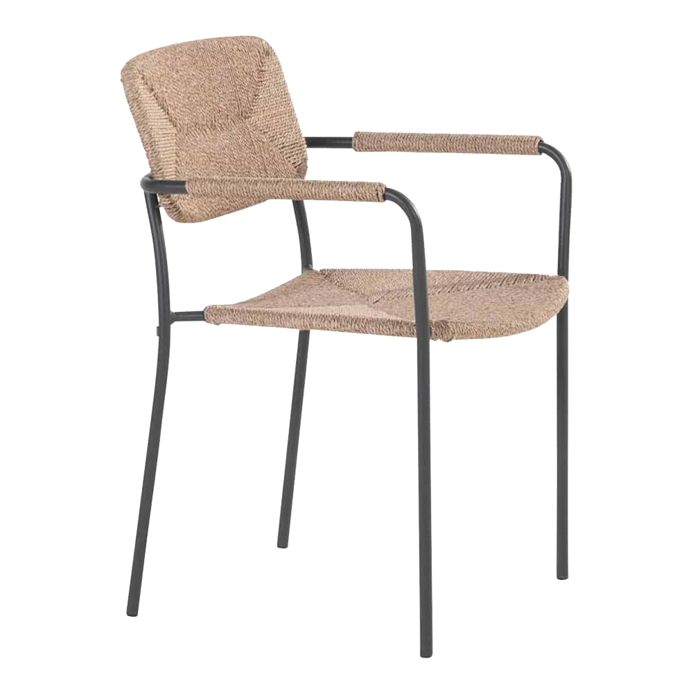 Bora Dining Stoel - Naturel - Afbeelding 3