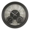 Buitenklok Exeter - 3in1 - 38cm - Zwart