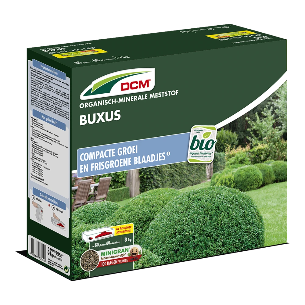 DCM Meststof Buxus - 3kg - Tuinplanten Voeding