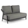Fiona Lounge 2-zits Rechts - Charcoal