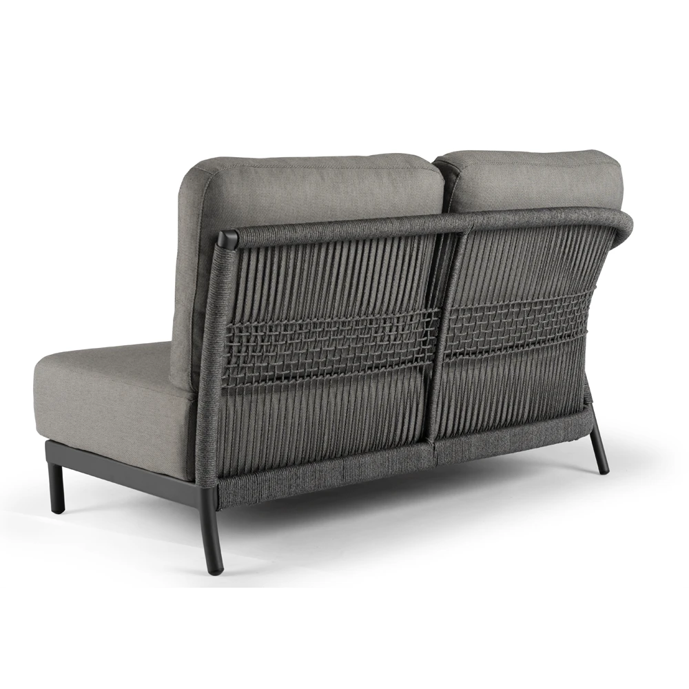 Fiona Lounge 2-zits Rechts - Charcoal - Afbeelding 2