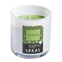 Geurkaars In Glas Met Deksel 56u - Heart Warmings - Geurkaars - SPAAS
