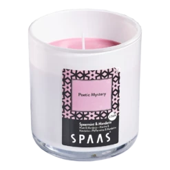 Geurkaars In Glas Met Deksel 56u - Poetic Mystery - Geurkaars - SPAAS