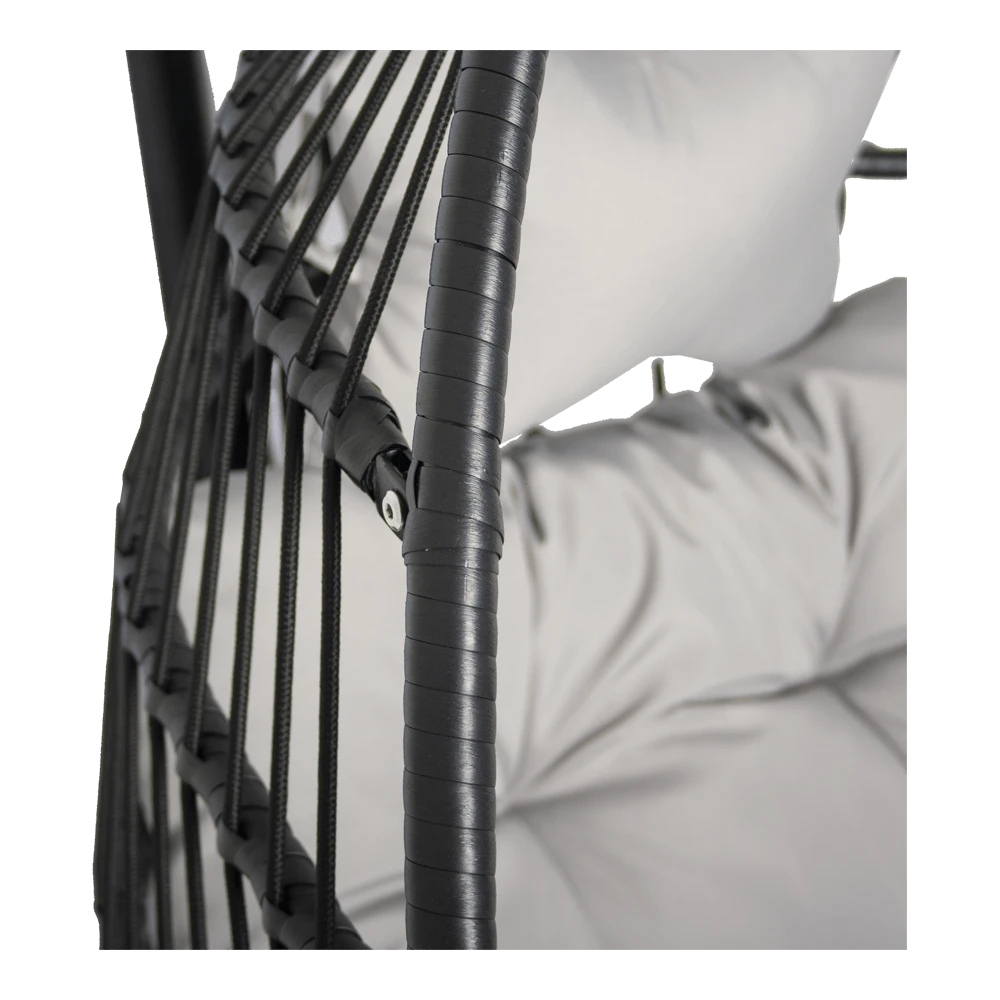 Hangstoel Norway - Inklapbaar - Zwart/Grijs - Afbeelding 5