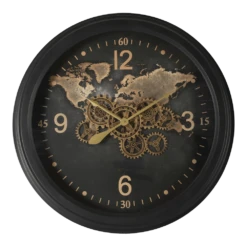 Klok Carta Zwart U00f8 80 Cm - Wandklok
