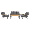 Loungeset Donnan Charcoal