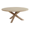 Louvre Dining Tafel - U00f8 160 Cm - Natural Teak