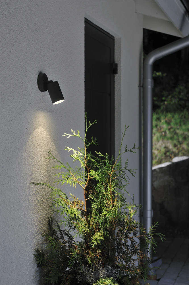 Konstsmide Modena 230V Wandlamp Downspot Zwenkbaar 320u00b0 X 90u00b0 15cm, GU10, Max 7W - Afbeelding 2