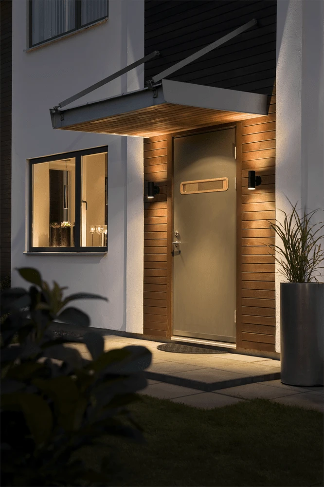 Konstsmide Modena 230V Wandlamp Twinspot 17cm, GU10, Max 2x 35W - Afbeelding 2