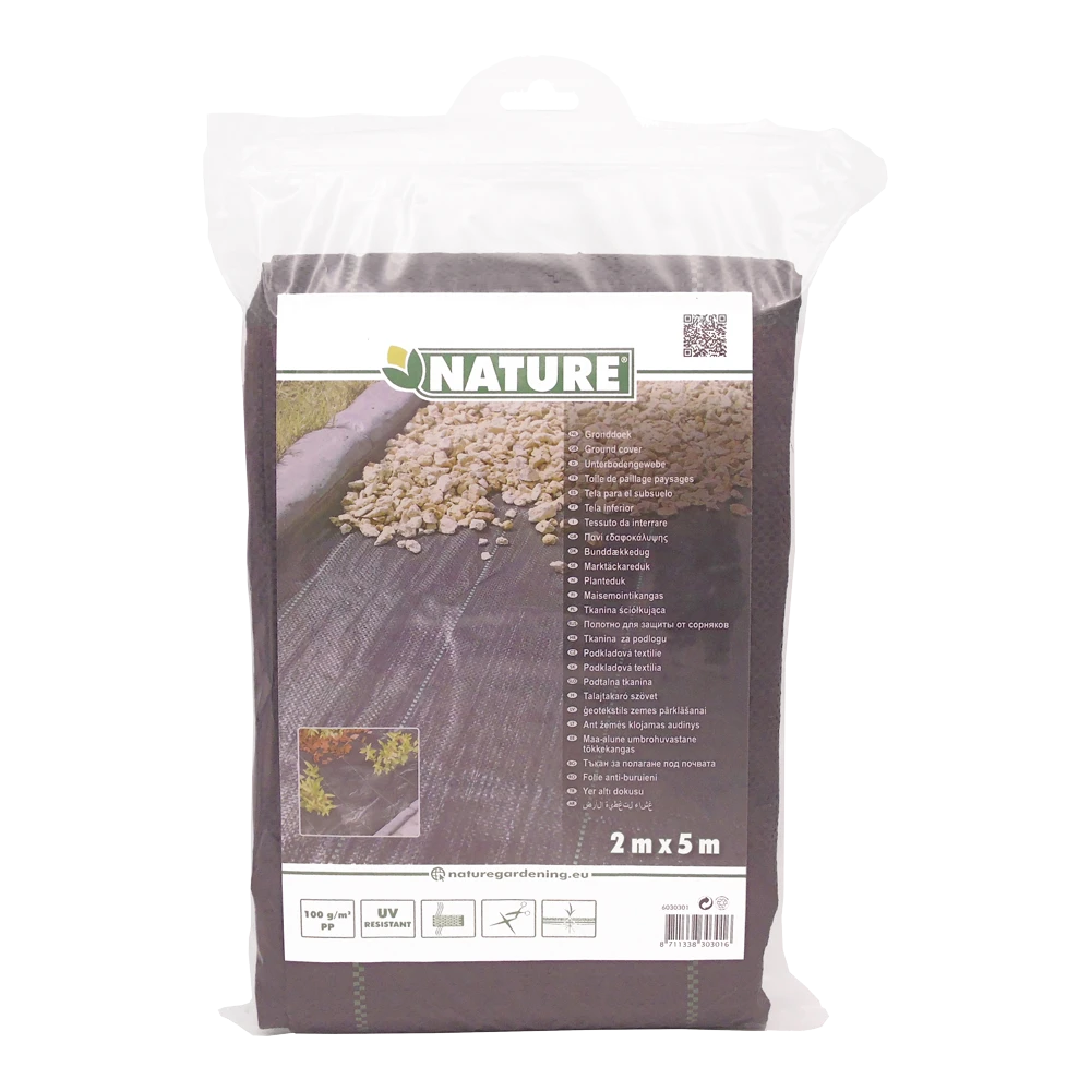 Nature - Gronddoek Zwart 2x5m - Afbeelding 5