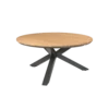 Omnigo Dining Tafel - 150 U00d8 Cm - Teak