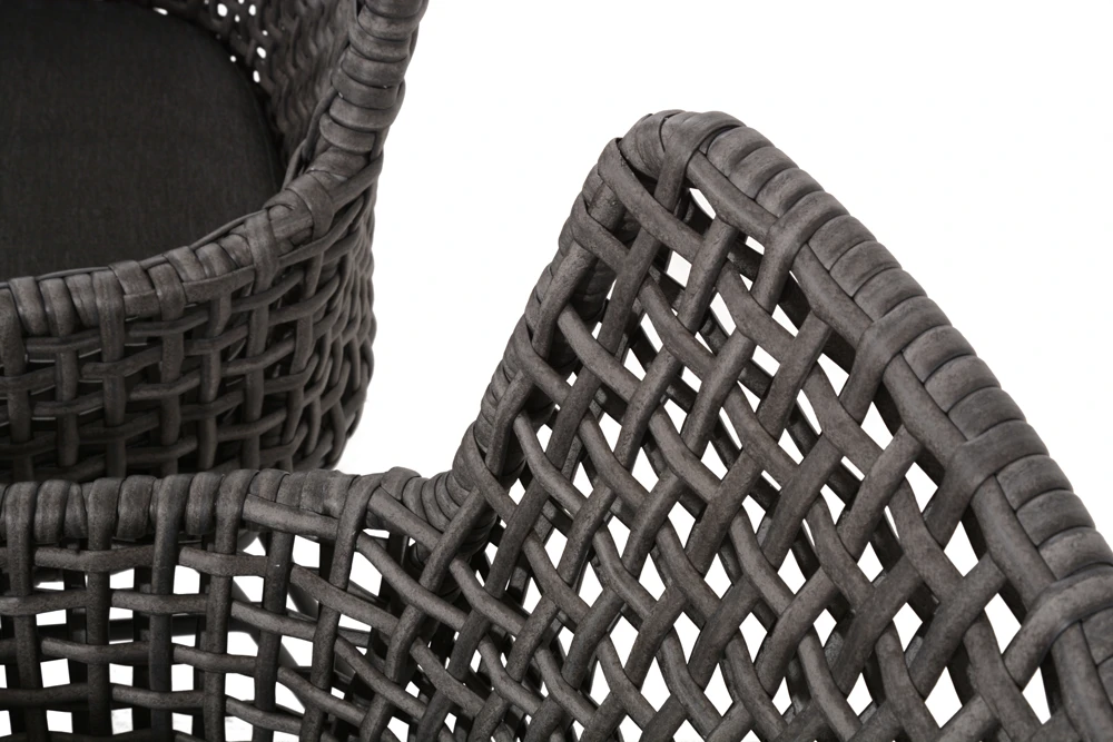 Opera Dining Stoel - Antraciet - Incl. Kussen - Afbeelding 5