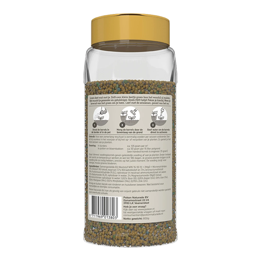 Pokon Groene Planten Voedingskorrels 800g - Kamerplanten Voeding - Afbeelding 2