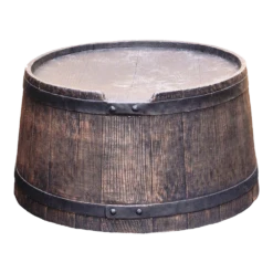 Roto Voet Voor Regenton 48x48x25cm - Bruin