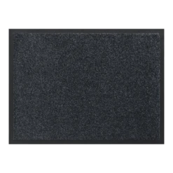HAMAT Schoonloopmat Briljant - 80x60cm - Graphite - Deurmat