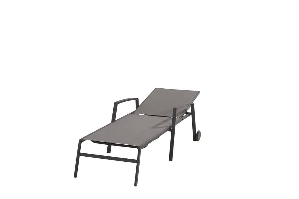 Solana Ligbed - Verrijdbaar - Antraciet - Afbeelding 2