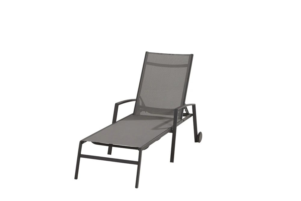 Solana Ligbed - Verrijdbaar - Antraciet - Afbeelding 4