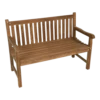 Teak Bank De Luxe - 130cm - Naturel