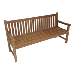 Teak Bank De Luxe - 180cm - Naturel