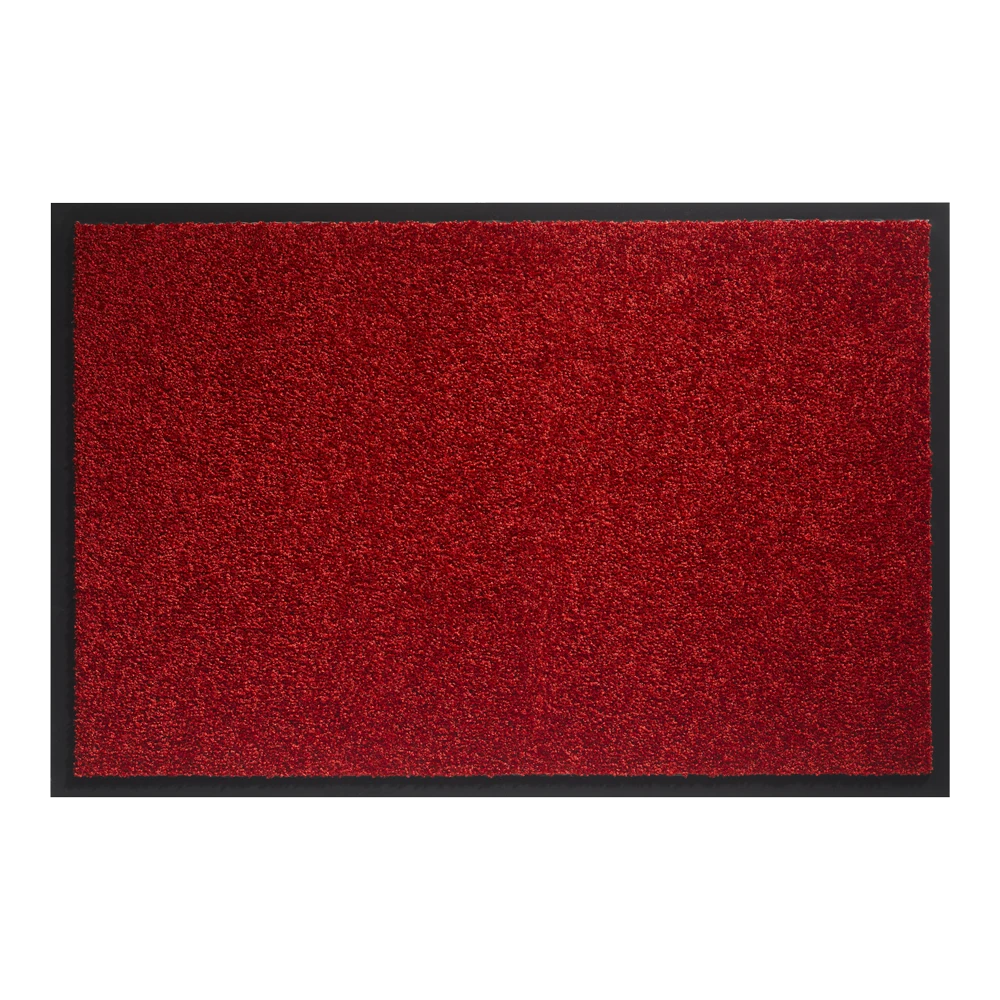 Twister Schoonloopmat - 90x60cm - Rood - Deurmat