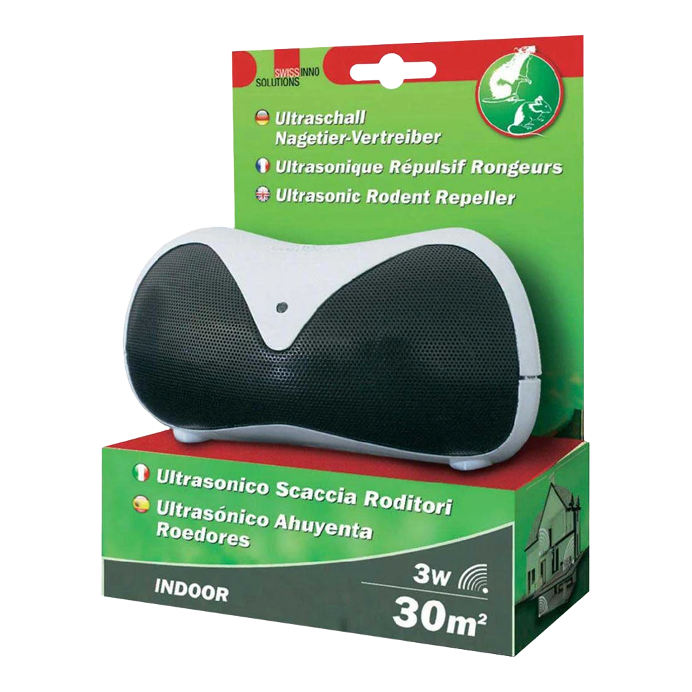 Ultrasoon Knaagdierverdrijver 3 Watt - Insecten En Ongedierte