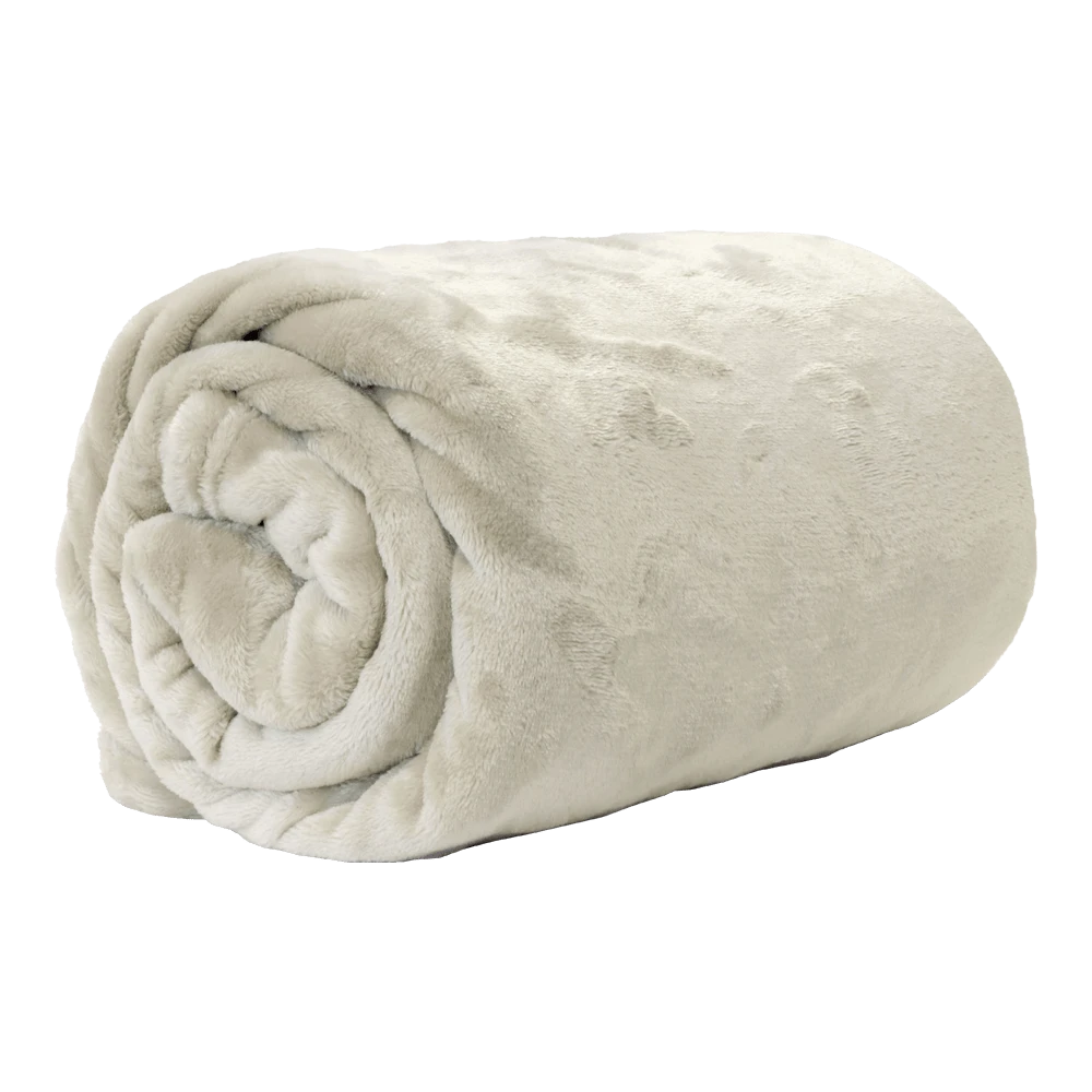 Unique Living Plaid Enzo - 130x180cm - Dove White