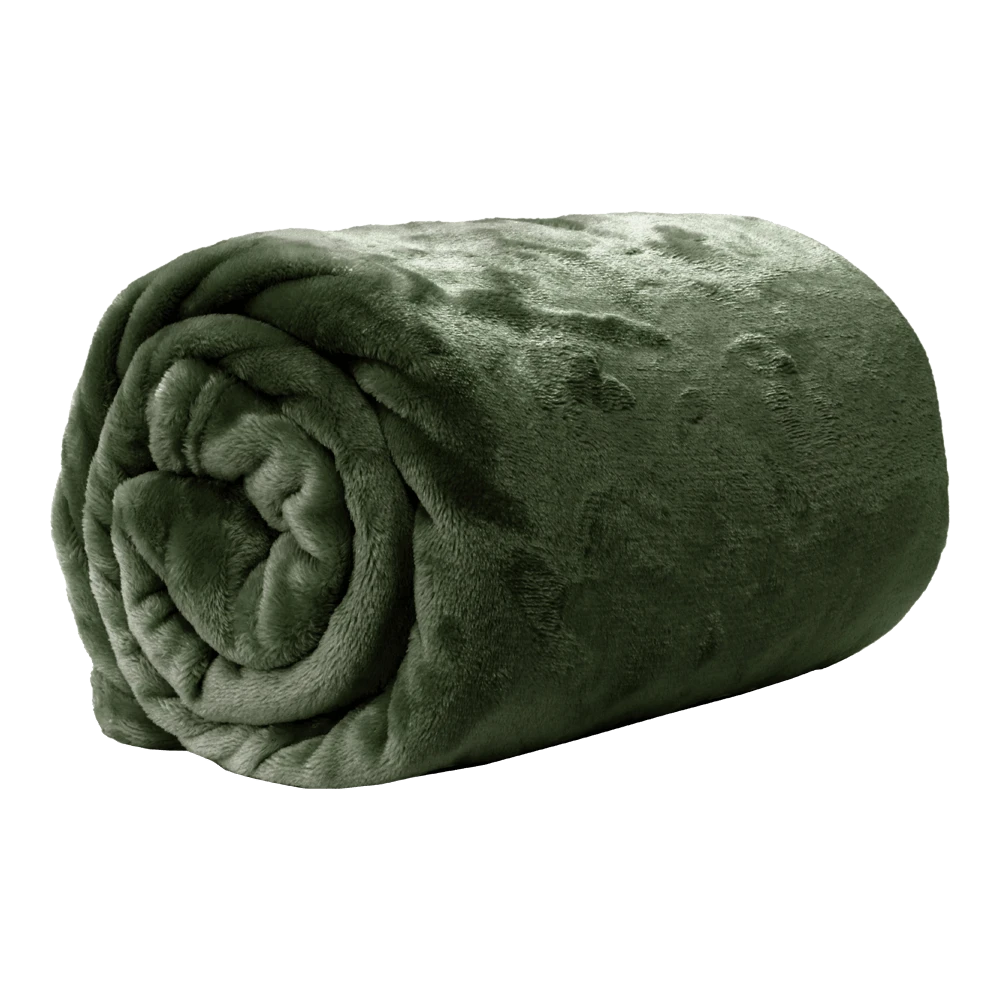 Unique Living Plaid Enzo - 130x180cm - Winter Green