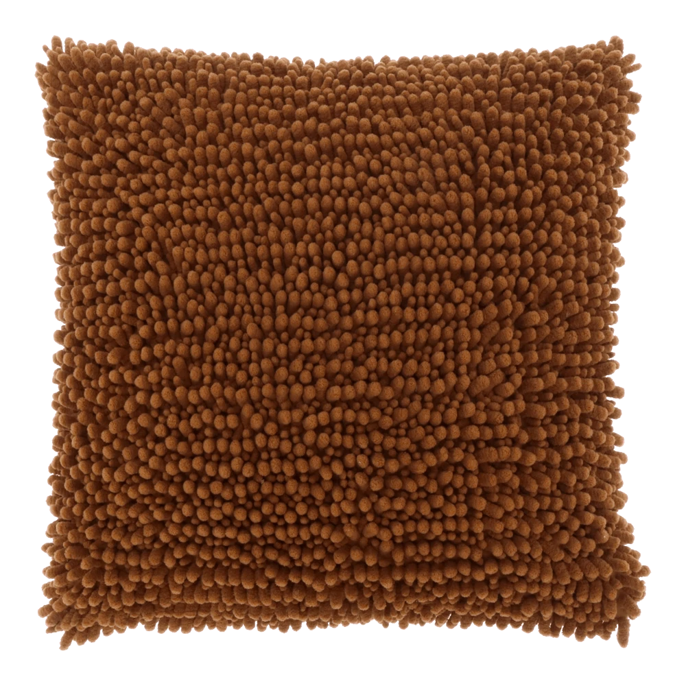 Unique Living Sierkussen Bo - 45x45cm - Leather Brown