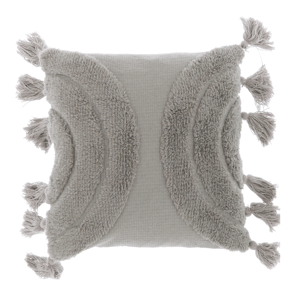 Unique Living Sierkussen Brody - 45x45cm - Chateau Grey