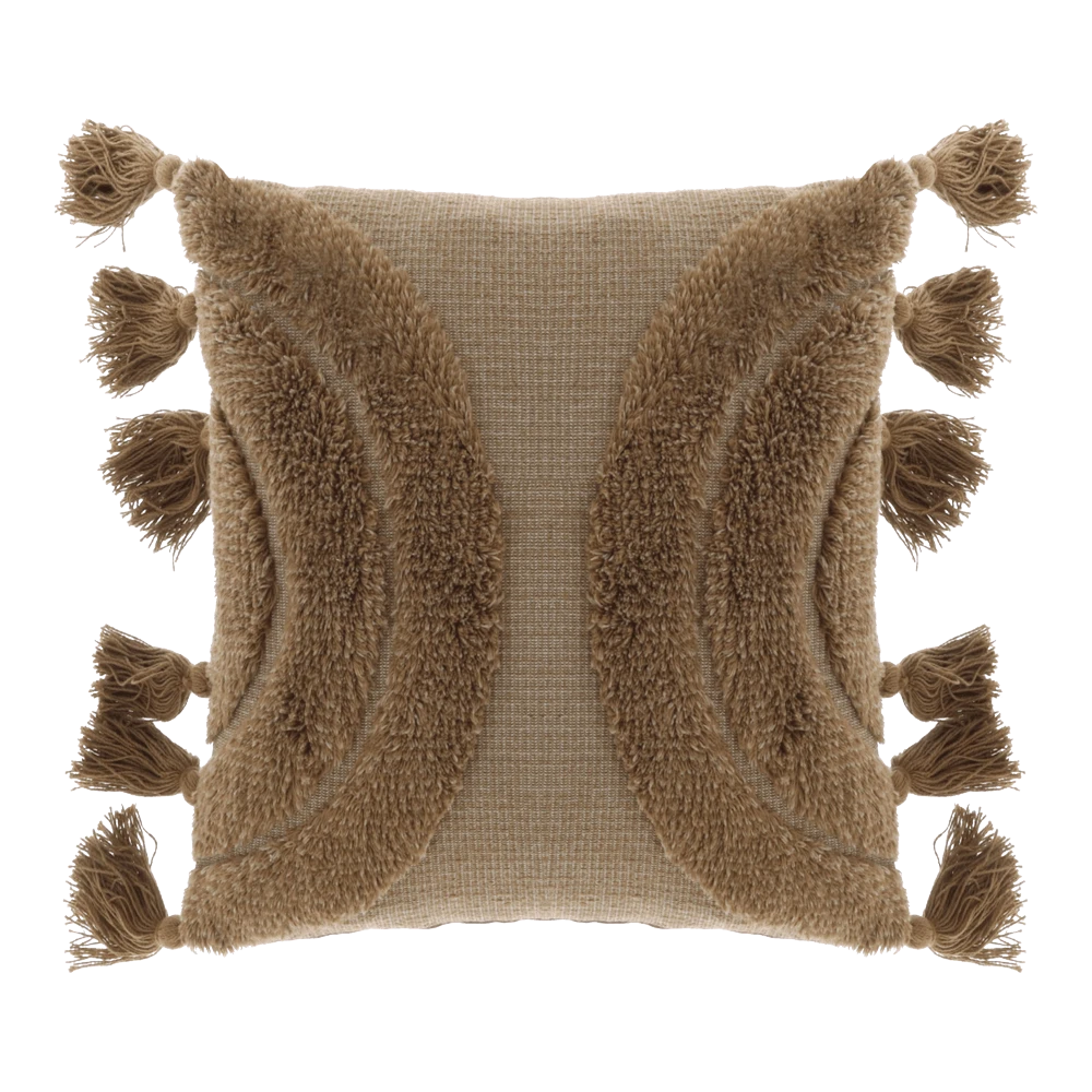 Unique Living Sierkussen Brody - 45x45cm - Coconut