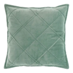 Unique Living Sierkussen Doutzen - 45x45cm - Surf Blue