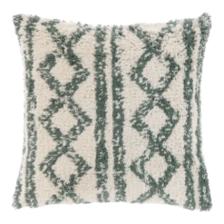 Unique Living Sierkussen Elliot - 45x45cm - Laurel Green