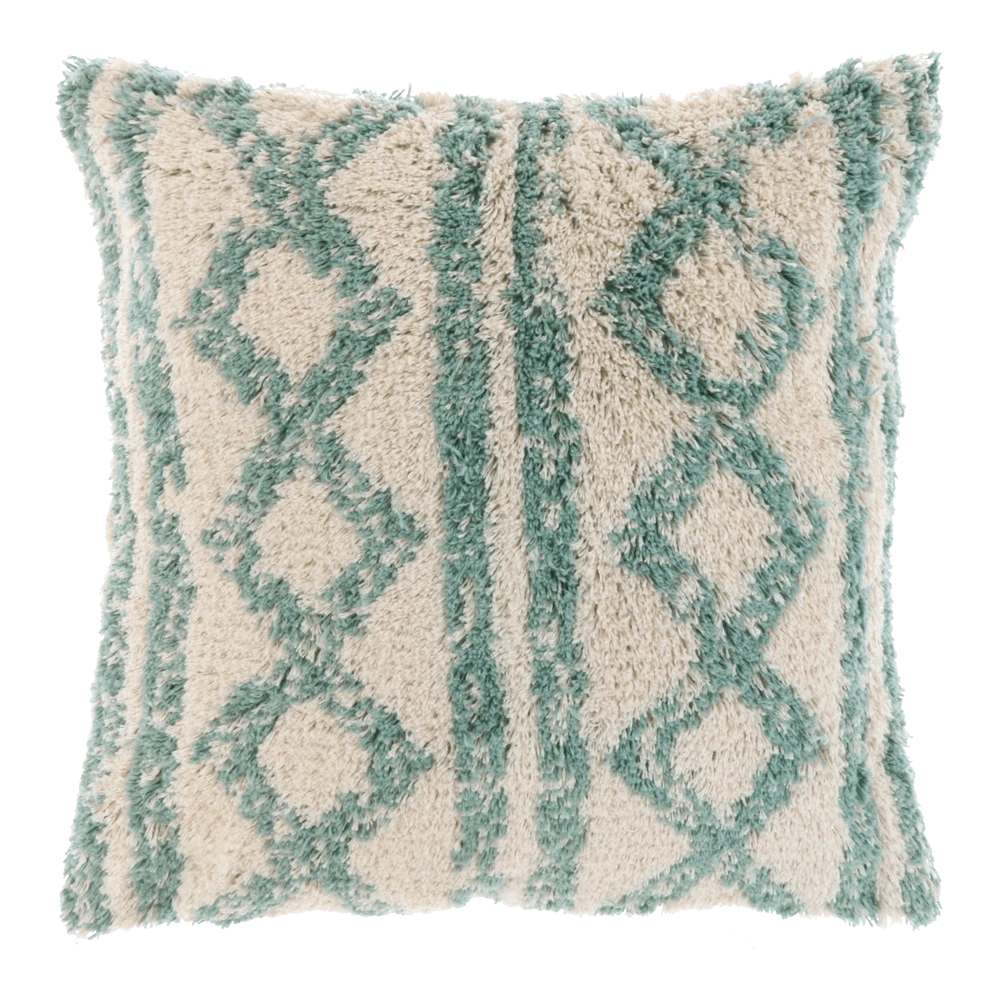 Unique Living Sierkussen Elliot - 45x45cm - Surf Blue