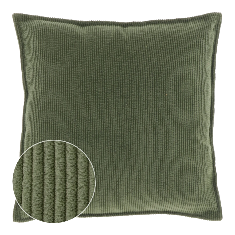 Unique Living Sierkussen Janna - 45x45cm - Deep Green
