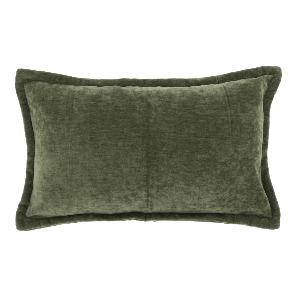 Unique Living Sierkussen Viola - 30x50cm - Winter Green