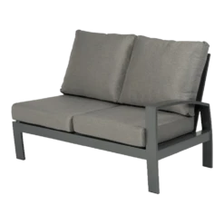 Valencia Lounge 2-zits Links - Charcoal