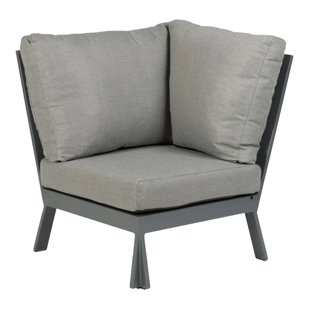 Valencia Lounge Smalle Hoek - Charcoal