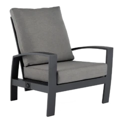 Valencia Loungestoel - Charcoal