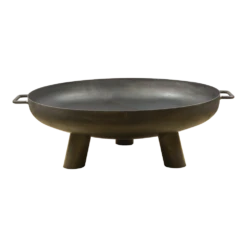 Vuuschaal Staal - D70cm - Fancy Flames