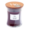 Woodwick Black Cherry Medium Candle - Geurkaars